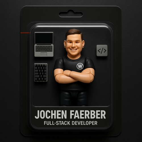 Jochen Färber als Actionfigur
